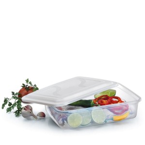 Container Versátil Retângular 4 L  Tranparente 436 - Rainha