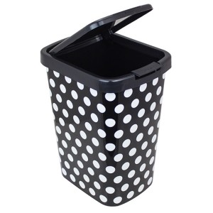 Lixeira 9L Com Click Label POA  25521 - Arqplast