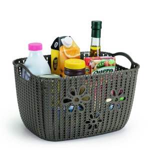 Cesta Floral Cinza 14L CF1943 - Monte Libano