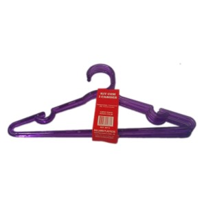 Cabide Cristal Infantil Color Com 3 Peças  BP14 - Ballarin