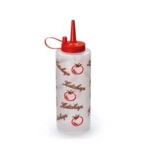 Bisnaga decorado para ketchup 350ML  440706 - Plasduran