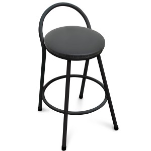 Banco Artimix Baixo Preto - Metalmix