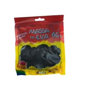 Massa de Modelar Preto (NÂO ESCOLAR) Para Crianças - Magic Kids