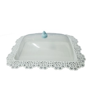 Prato Para Bolo Com Tampa BL-1832 - SAZ