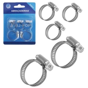 Abraçadeira  De Metal  C/5PÇ  BJ2615 - BJ-POP