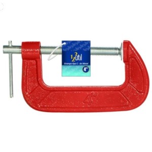 Grampo Tipo ''C'' De Metal 4''  FR37 - 123 UTIL