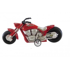 Moto Choper Plast. a Fricção solapa 17CM  AB0495 - ALTIMIX