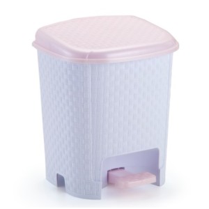 Lixeira Rattan 6 L - TENDENCIAS  LR1991 - MONTE LIBANO