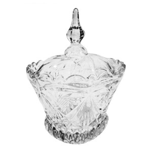 Bomboniere Em Vidro Com Tampa  TG005 - DAGIA