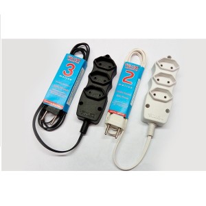 Extensão 3MTS 3 saidas 2P 10A cinza  V-30/3CZ - Voltim