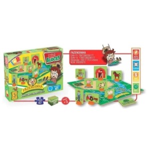 Big Blocks Fazendinha  C17 - FC BRINQUEDOS