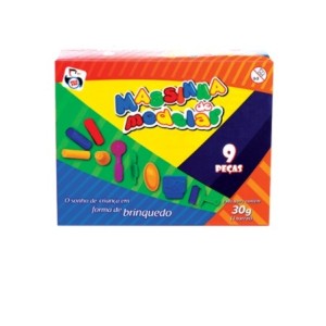 Conj Massinha CX Mod 1 3 Tubos  PI3772 - PICA PAU