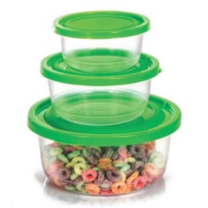 Conj. Pote Pmg Redondo Transp. - Linha Prime  1787 - ERCAPLAST