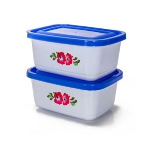 Conj. Pote Retangular GG 2 Pcs - DEC. - Linha Prime  1796 - ERCAPLAST