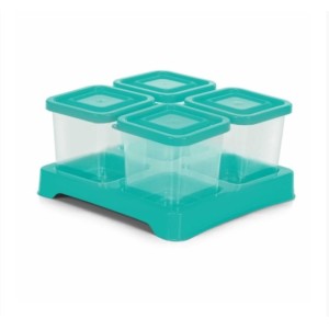 Conjunto Condimento Quadrado Transp. 4PÇS - 200ML 2488 - ERCAPLAST