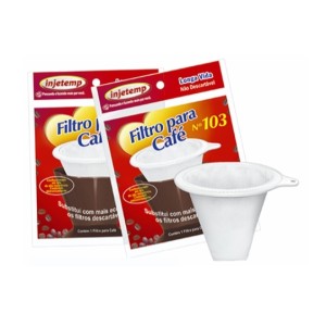 Filtro Longa Vida P/Cafe TAM.103  10.19 - INJETEMP