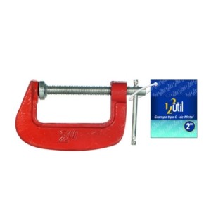 Grampo Tipo ''C'' De Metal 2'' PFR35 - 123 UTIL