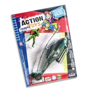 Helicopter Militar + Boneco - CARTELA  7849 - ALTIMAR