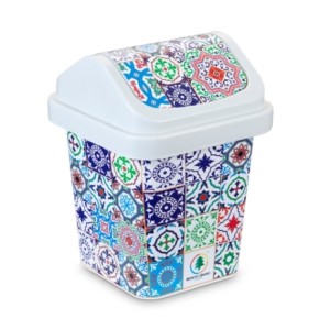 Lixeira Decorada - Azulejos  LD1744 - MONTE LIBANO