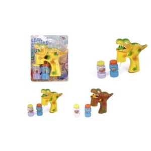 Pistola Lança Bolhas Dino a Pilha  WB5028 - WELLMIX