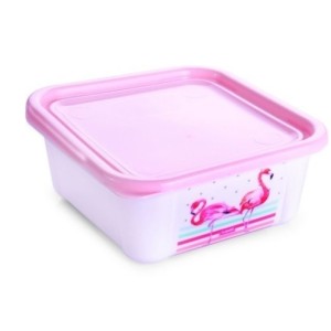 Pote Duo Dec. Quadrado 450ml  6742 - PLASUTIL