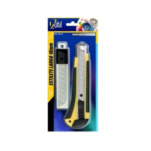 Estilete 18mm com refil AR19 - 123útil