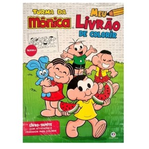 Livro Tapete Turma Da Monica - MAGIC KIDS