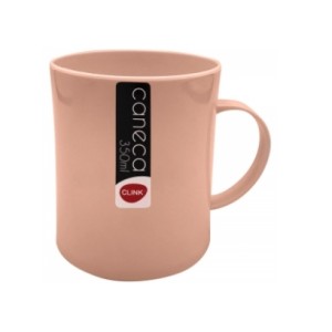 Kit 2 Canecas a2 Plastico 350ml CK3529 - CLINK