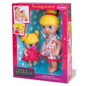 Boneca Buddies Mamae E Filhinha  721 - BAMBOLA