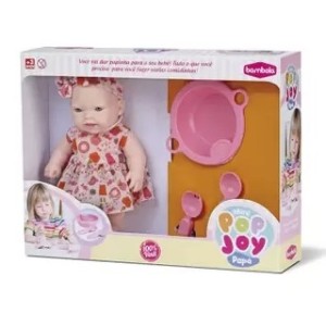 Boneca Mini Pop Joy Papa Nova  655 - BAMBOLA