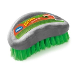 Alklin Escova Multiuso Anatomica De Roupa  8126 - SCHWANKE