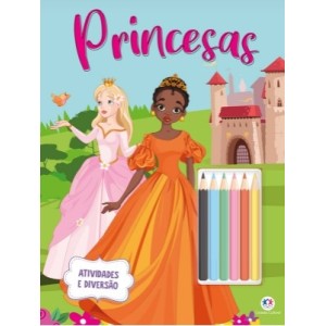 Atividades E Diversão PRINCESAS - MAGIC KIDS