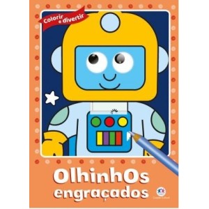 Colorir E Divertir Olhinhos Engraçados - MAGIC KIDS