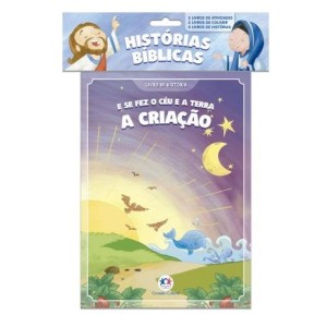 Embalagem  Economica Biblico C/8 Livros - MAKGIC KIDS