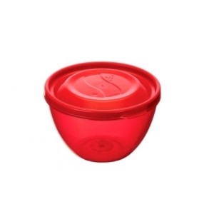 Bowl Mini C/Tampa Hermetica 350ml Trans  181 - RAINHA