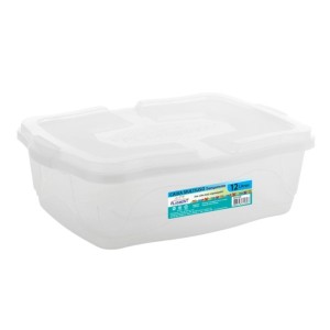 Caixa Multi-Uso 12L  Transparente  0180 - PLASMONT