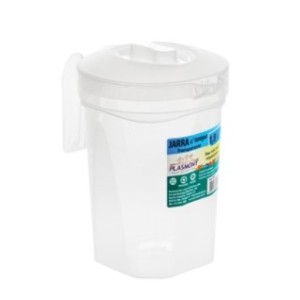 Jarra 1,8L Transparente C/ Tampa  0421 - PLASMONT