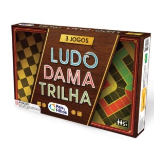 Damas, Ludo E Trilha - Super Jogos  2801 - PAIS E FILHOS