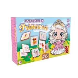 Jogo Da Memoria Princesa - MADEIRA  0908 -  PAIS E FILHOS