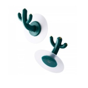 Kit 2 Ganchos Cacto Plastico  CK5496 - CLINK