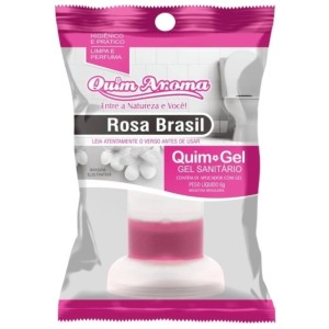 Gel Sanitario Rosa Brasil - QUIM AROMAS