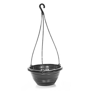 Vaso Redondo Cuia C/Gancho Preto 3L  2569 - ERCAPLAST