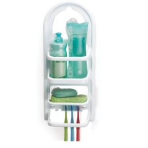 Porta Shampoo/Prateleira Madri Branco 079/B - NITRON