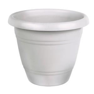 VASO Redondo 30cm Cinza  073 - BRASAMI