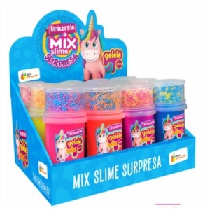 Gelelé Slime Mix Surpresa Unicórnio  3495 - DOCE BRINQUEDO
