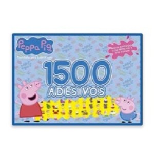 Adesivos 1500 Peppa Pig - MAGIC KIDS
