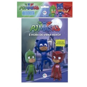 Emb Economica PJ Masks C/8 Livros - MAGIC KIDS