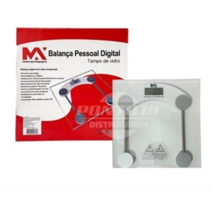 Balança Digital De Uso Dom. Digital P/Pessoas 180kg  MAX-211110 - DYNASTY