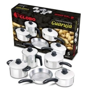 Conjunto Guaruja 5 Peças 029 - ALUMÍNIO GLOBO