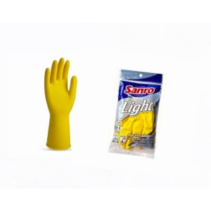 Luva Sanro Light Amarela P - SANRO